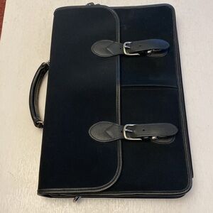 Schlesinger Elegant Black Leather Men's Bag